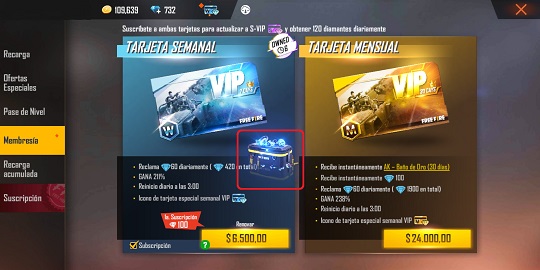 Mi compra no apareció en la recarga acumulada – Garena Free Fire