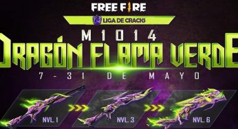 M1014 Dragón Flama Verde